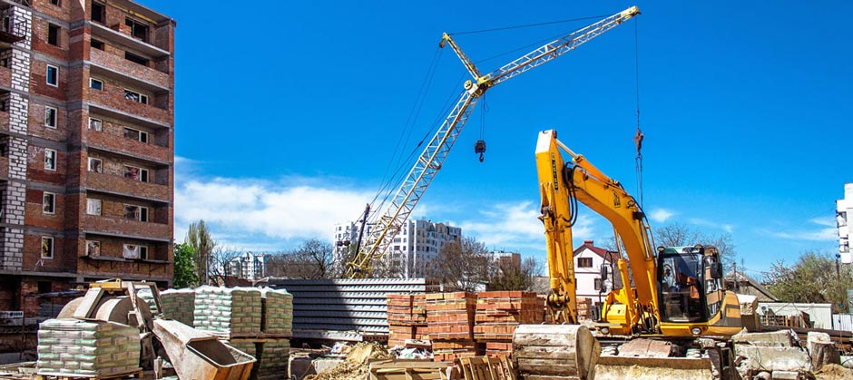 Обзор строительной площадки Новострои в центре Одессы. Работа выполнена профессионалами